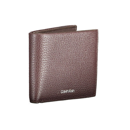Calvin Klein Marrone Leather Men Wallet - HBPS Beauty & Fashion