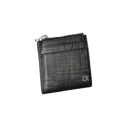 Calvin Klein Nero Leather Men Cardholder - HBPS Beauty & Fashion