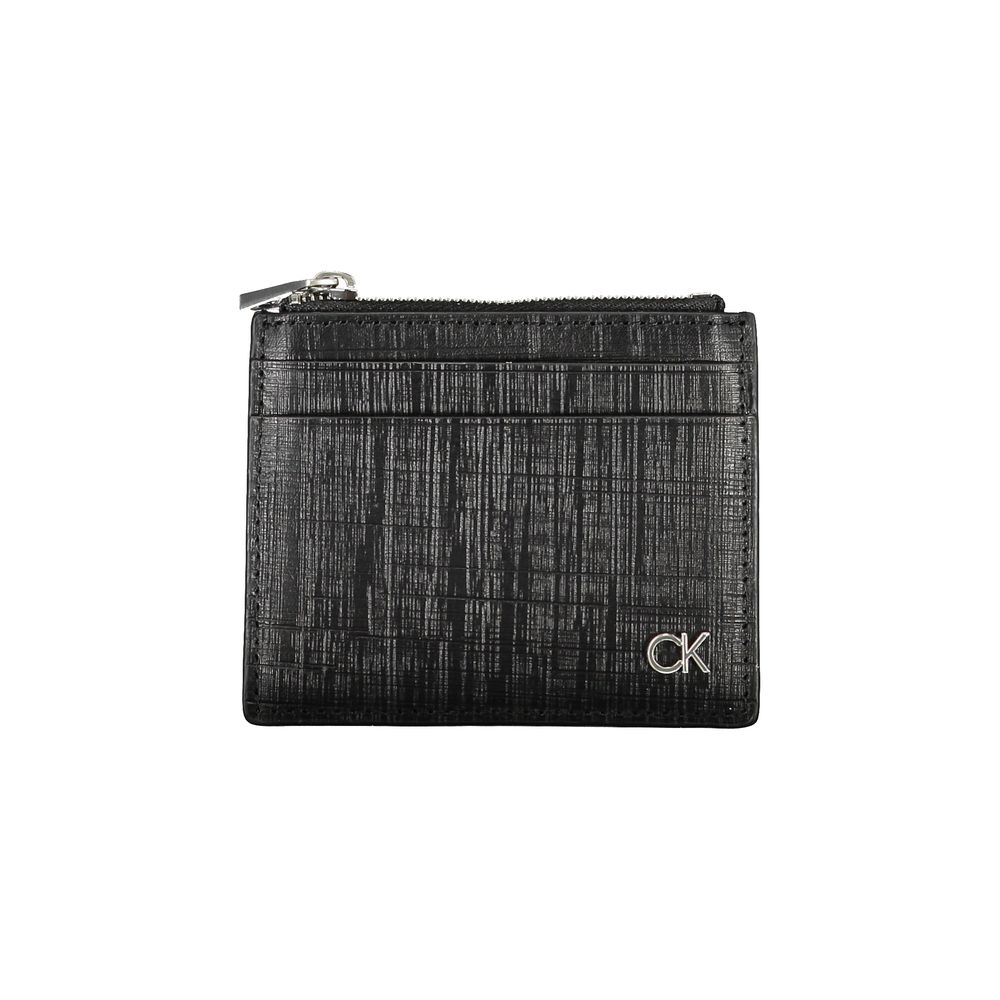 Calvin Klein Nero Leather Men Cardholder - HBPS Beauty & Fashion
