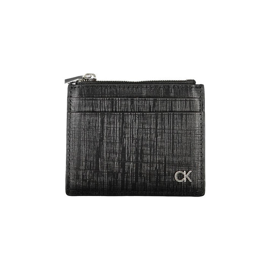 Calvin Klein Nero Leather Men Cardholder - HBPS Beauty & Fashion