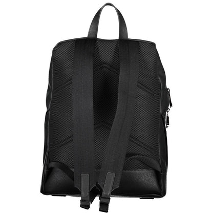 Calvin Klein Nero Poliestere Men Backpack - HBPS Beauty & Fashion