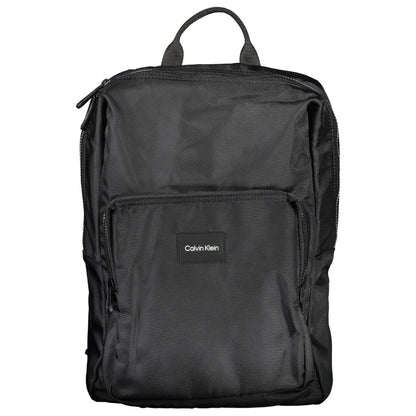 Calvin Klein Nero Polyester Men Backpack - HBPS Beauty & Fashion