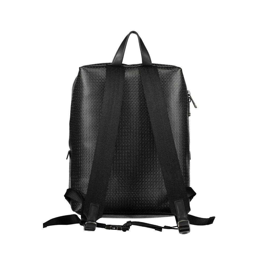 Calvin Klein Nero Polyester Men's Backpack - HBPS Beauty & Fashion