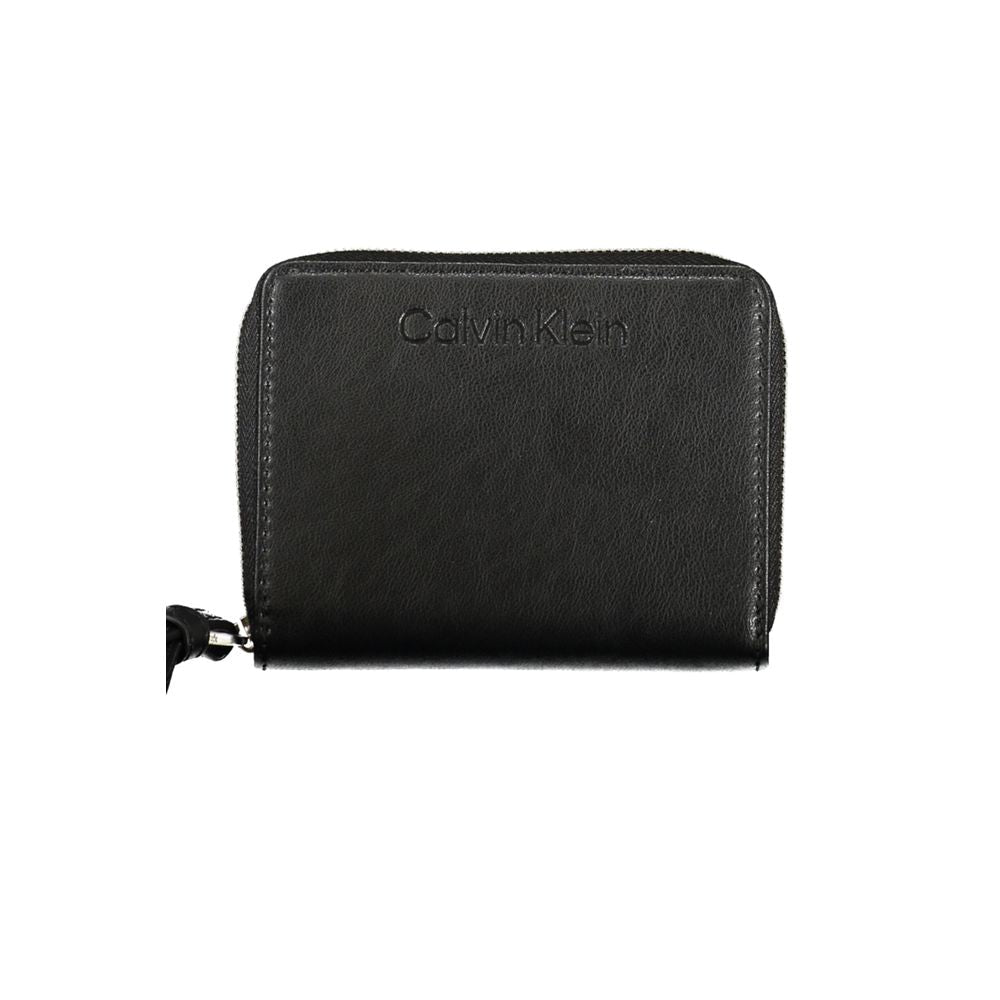 Calvin Klein Nero Polyester Woman Wallet - HBPS Beauty & Fashion