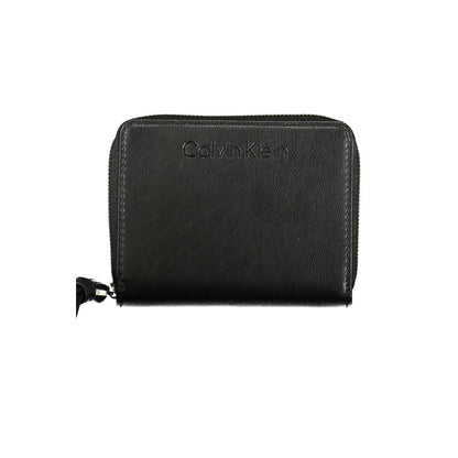 Calvin Klein Nero Polyester Woman Wallet - HBPS Beauty & Fashion
