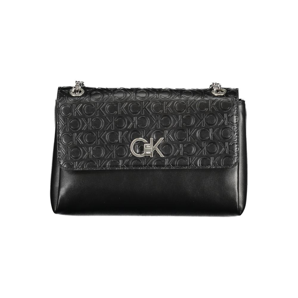 Calvin Klein Nero Polyester Women Handbag - HBPS Beauty & Fashion