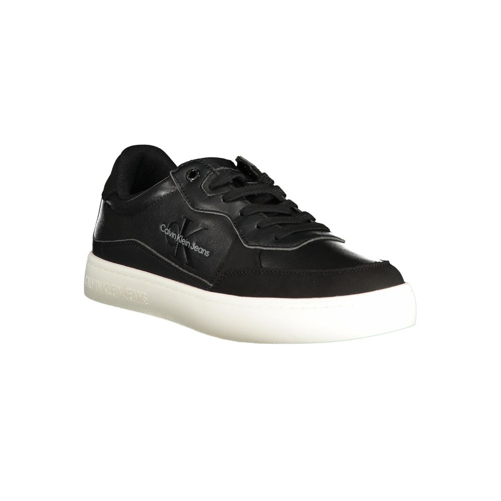 Calvin Klein Nero Polyurethane Men Sneaker - HBPS Beauty & Fashion