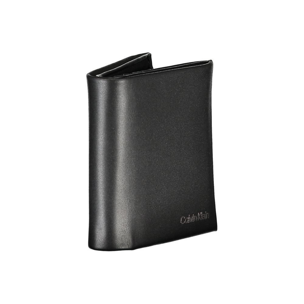 Calvin Klein Nero Polyurethane Men Wallet - HBPS Beauty & Fashion