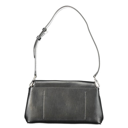 Calvin Klein Nero Polyurethane Women Shoulder Bag - HBPS Beauty & Fashion
