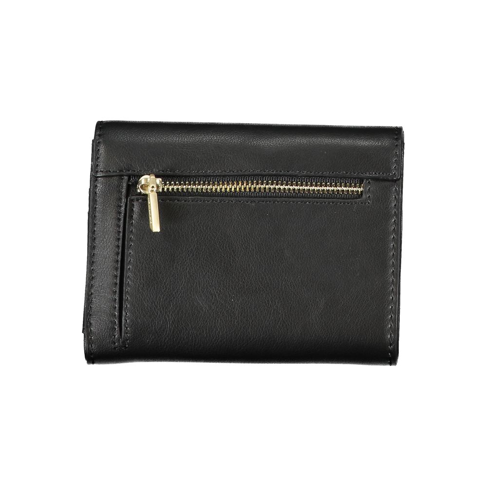 Calvin Klein Nero Polyurethane Women Wallet - HBPS Beauty & Fashion
