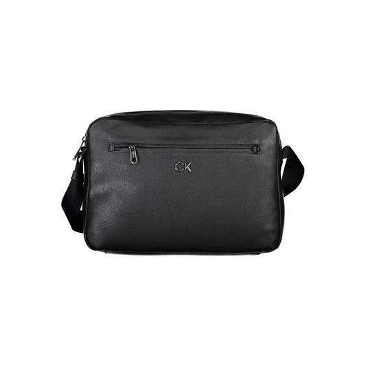 Calvin Klein Nero Recycled Polyester Men Briefcase - HBPS Beauty & Fashion