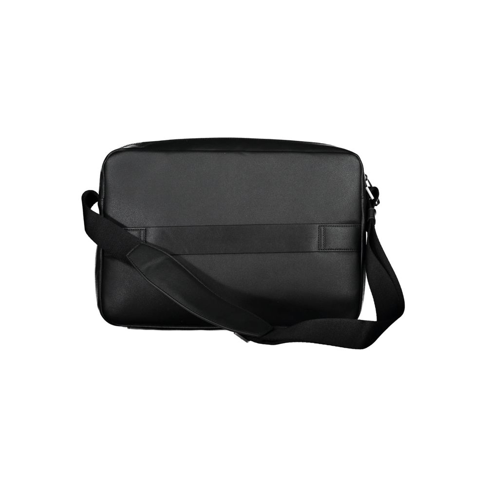 Calvin Klein Nero Recycled Polyester Men Briefcase - HBPS Beauty & Fashion