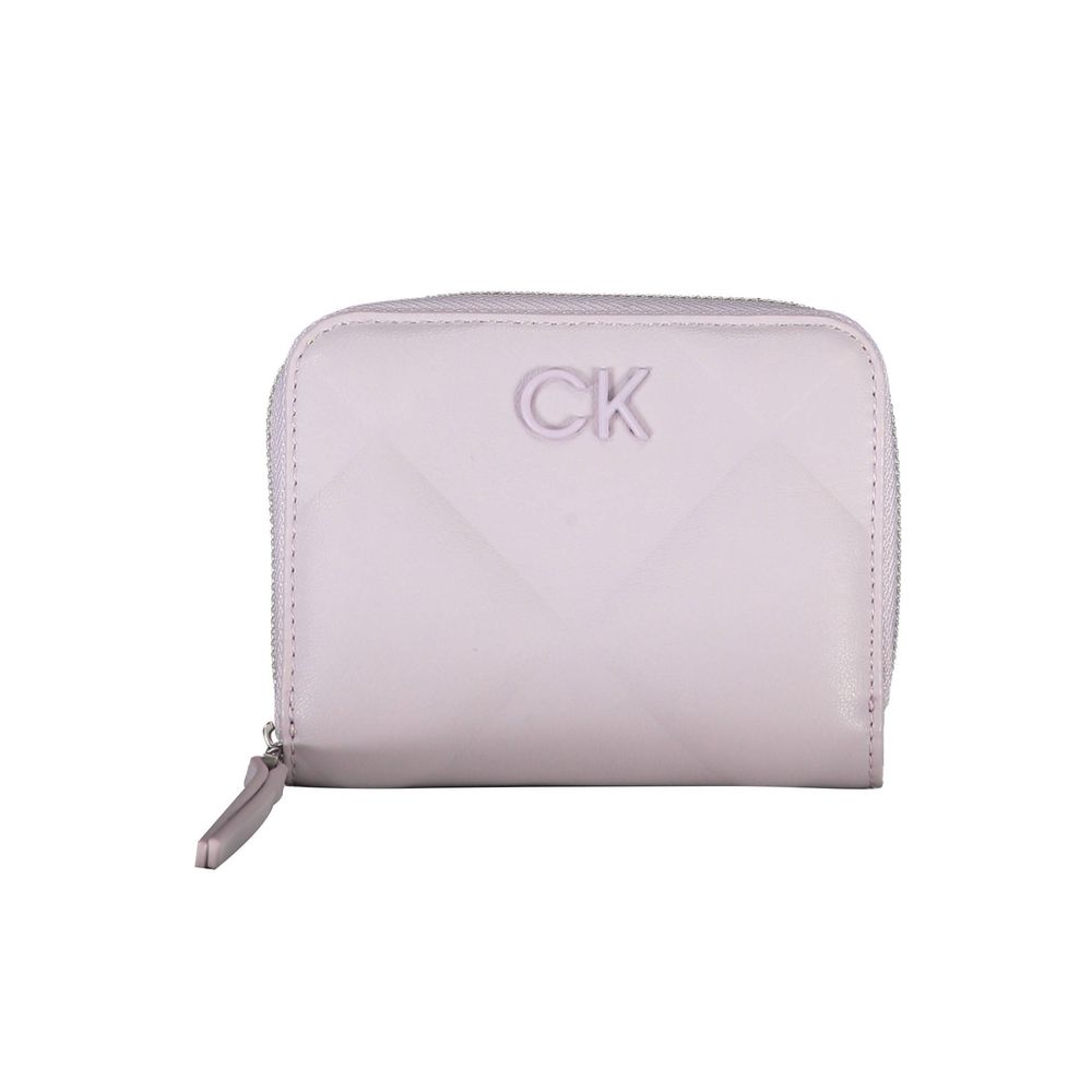 Calvin Klein Purple Polyester Women Wallet - HBPS Beauty & Fashion