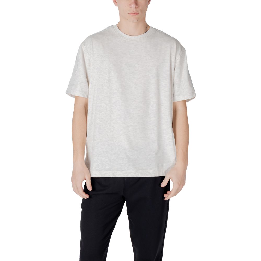 Calvin Klein Sport Gray Cotton T-Shirt - HBPS Beauty & Fashion