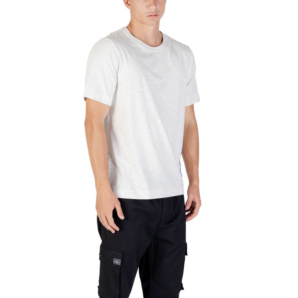 Calvin Klein Sport Gray Cotton T-Shirt - HBPS Beauty & Fashion