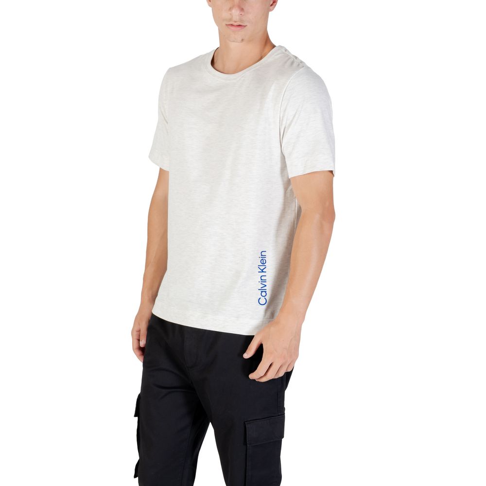 Calvin Klein Sport Gray Cotton T-Shirt - HBPS Beauty & Fashion