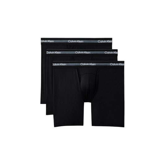 Calvin Klein Underwear Black Recycled Polyester Boxers - HBPS Beauty & Fashion