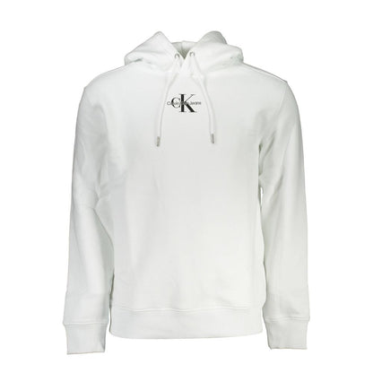 Calvin Klein White Cotton Men's Sweatshirt - HBPS Beauty & Fashion