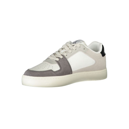 Calvin Klein White Polyester Men Sneaker - HBPS Beauty & Fashion