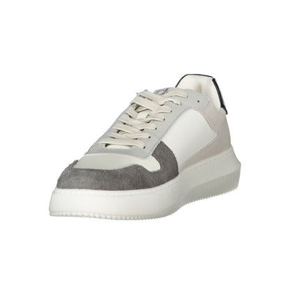 Calvin Klein White Polyethylene Men Sneaker - HBPS Beauty & Fashion