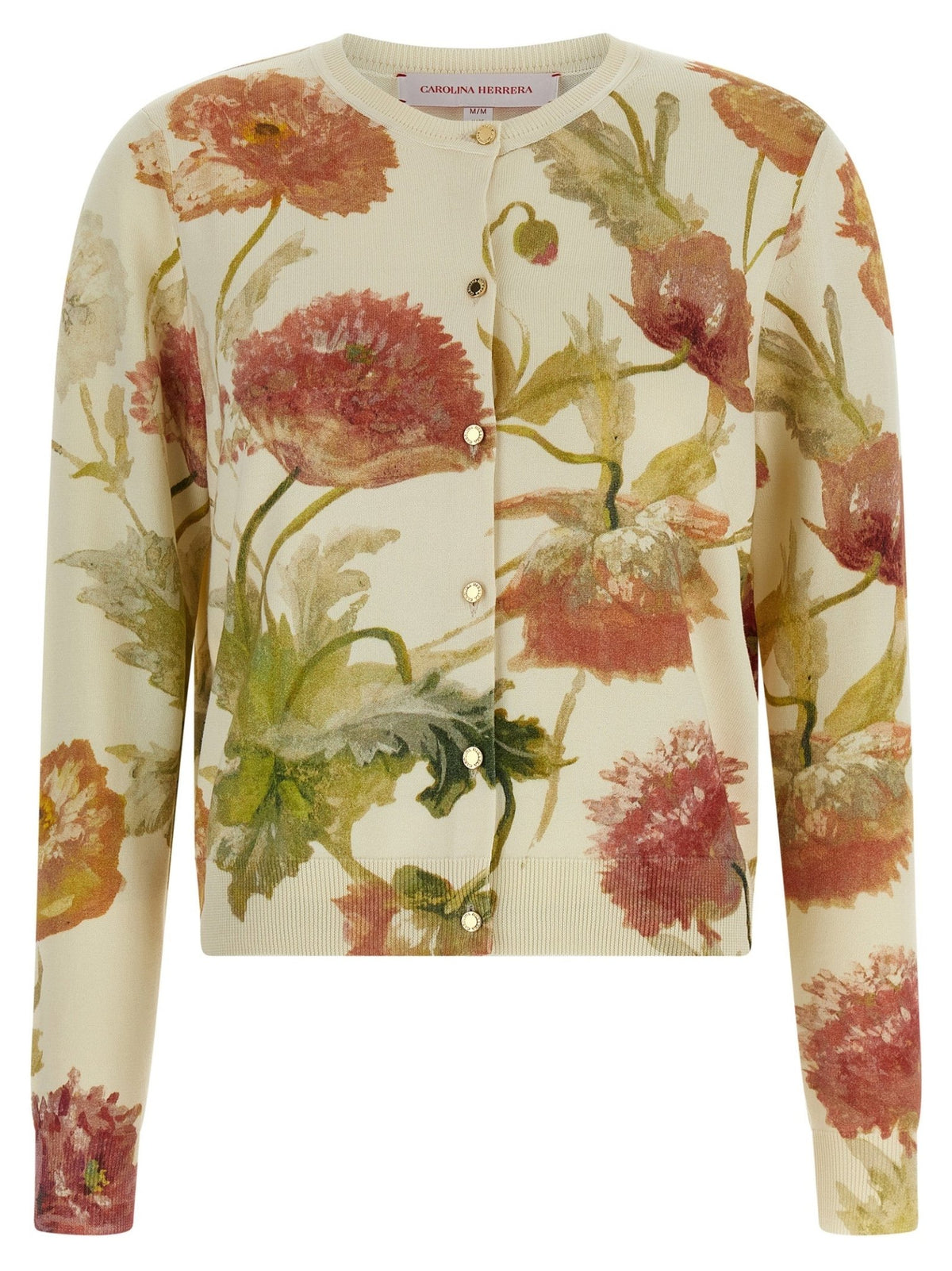 Carolina Herrera White Silk Cardigan - HBPS Beauty & Fashion