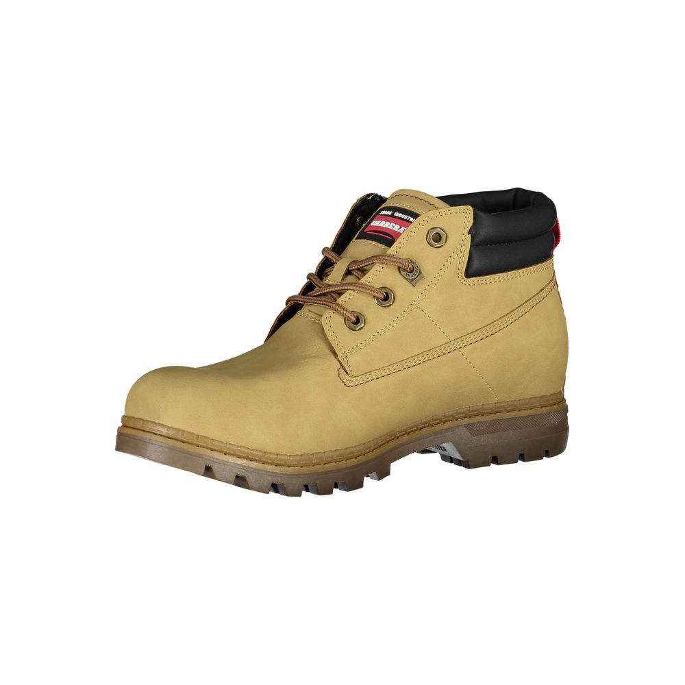 Carrera Beige Polyurethane Men Ankle Boot - HBPS Beauty & Fashion