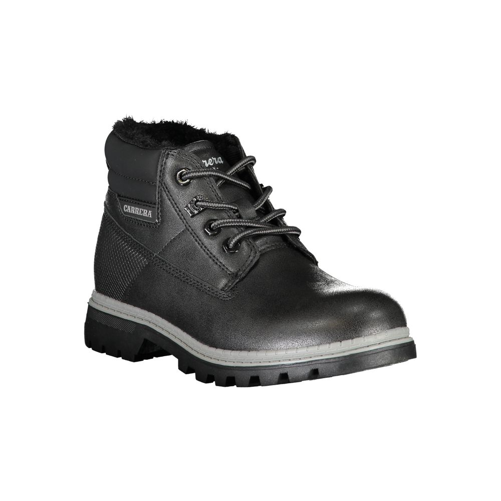 Carrera Black Polyurethane Women Ankle Boot - HBPS Beauty & Fashion