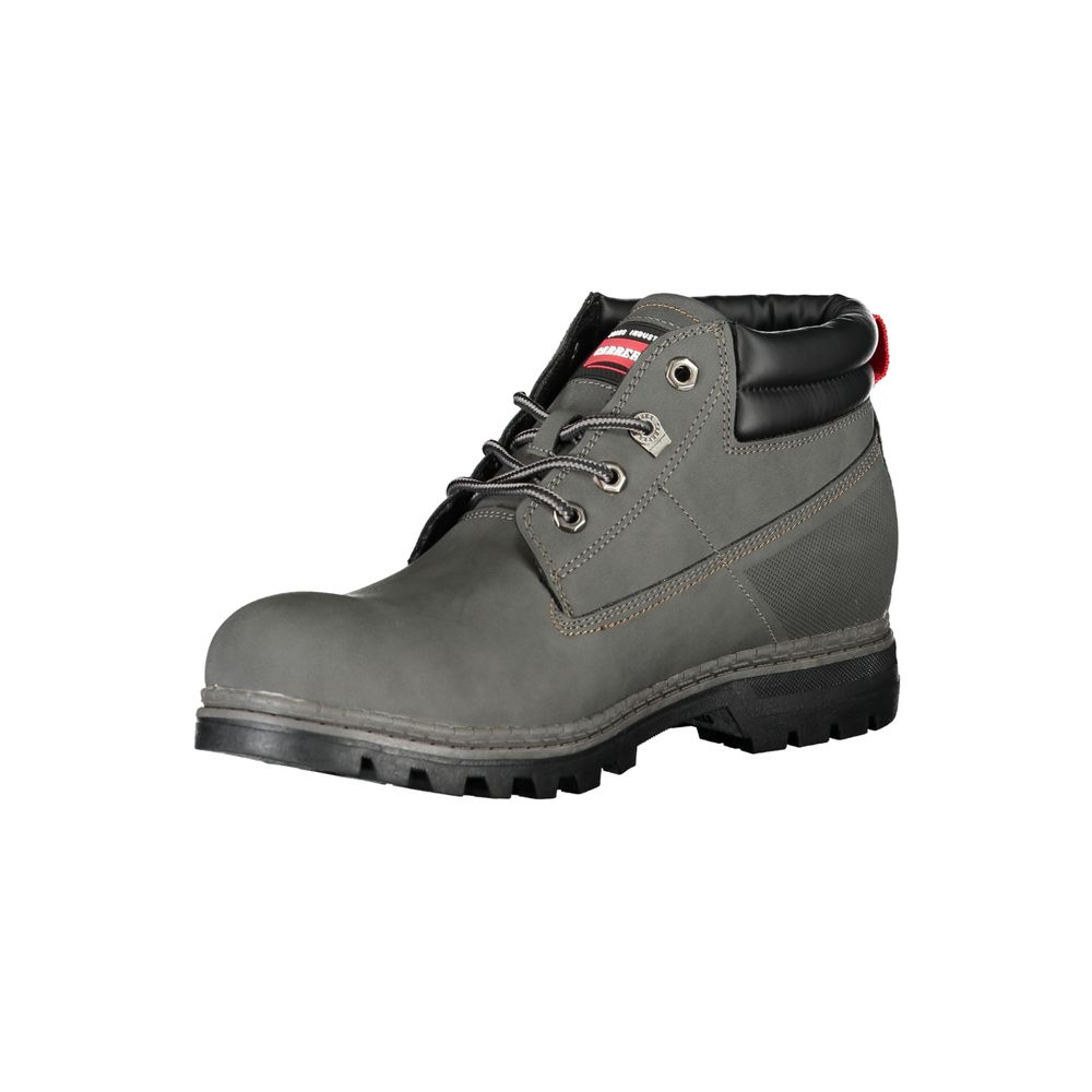 Carrera Gray Polyester Mens Boot - HBPS Beauty & Fashion