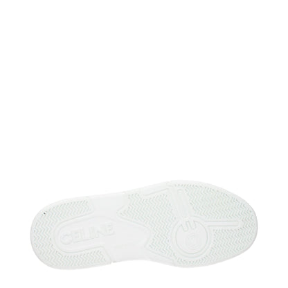 Celine White Leather Athletic Sneakers - HBPS Beauty & Fashion