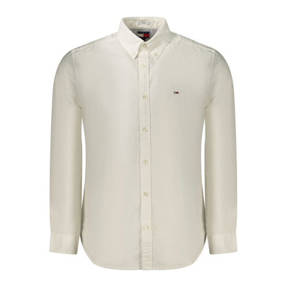 Chemise Tommy Hilfiger homme en coton blanc – TO-48536 - HBPS Beauty & Fashion