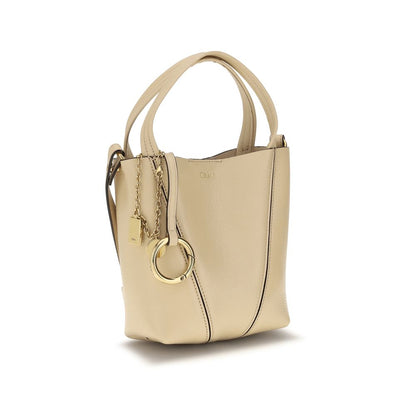 Chloé Beige Calf Leather Bos Taurus Shoulder Bag - HBPS Beauty & Fashion