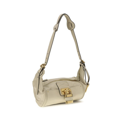 Chloé Beige Calf Leather Bos Taurus Shoulder Bag - HBPS Beauty & Fashion