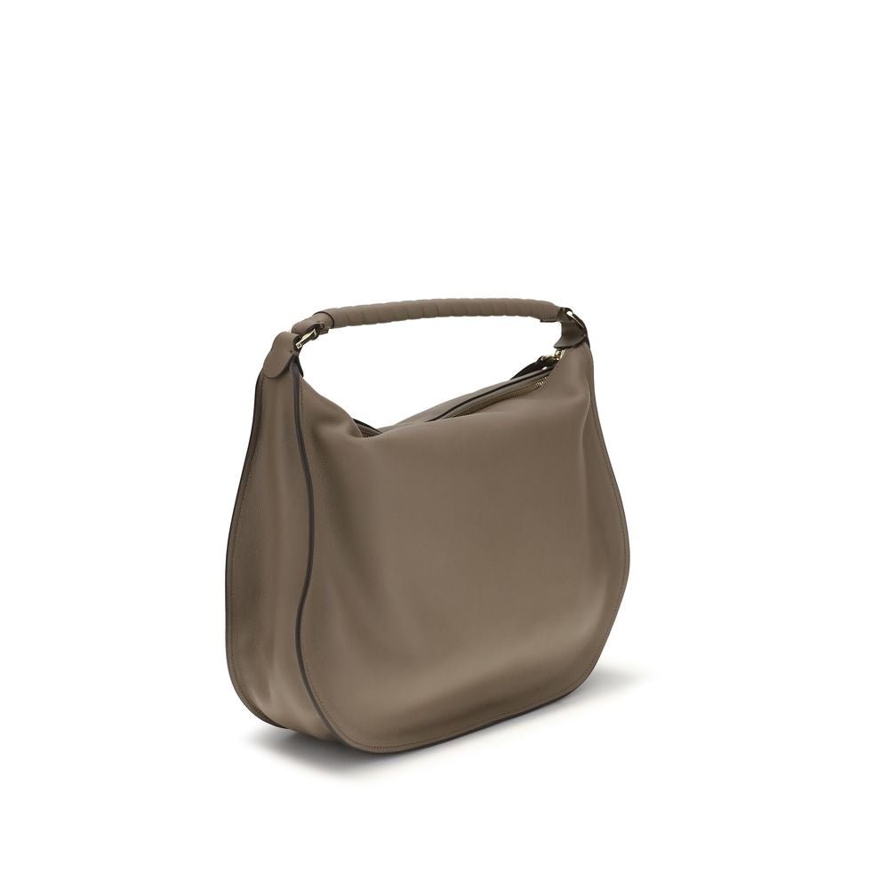 Chloé Beige Calf Leather Bos Taurus Shoulder Bag - HBPS Beauty & Fashion