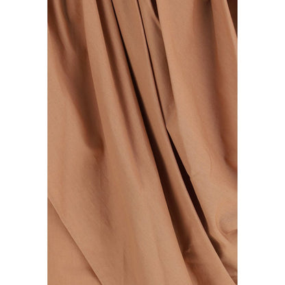 Chloé Beige Cotton Midi Skirt - HBPS Beauty & Fashion