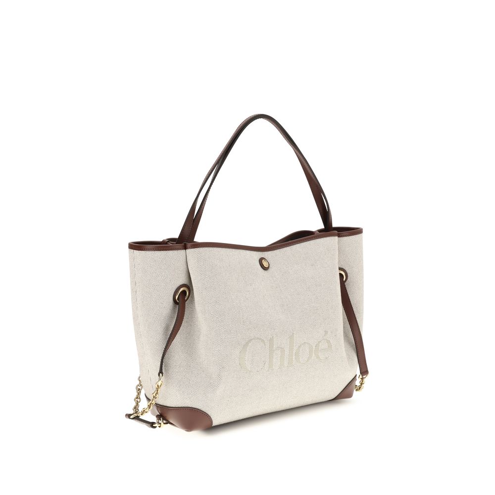Chloé Beige Cotton Shoulder Bag - HBPS Beauty & Fashion