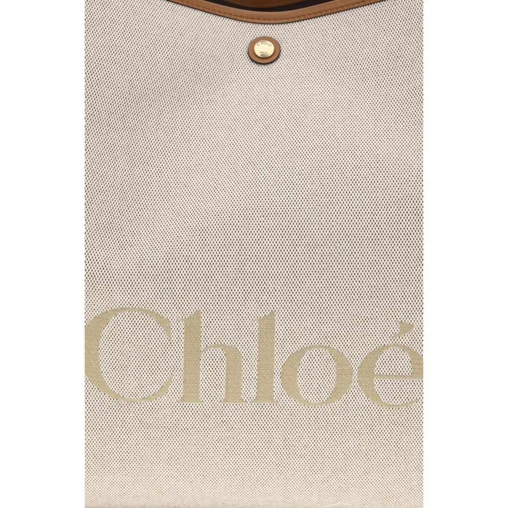 Chloé Beige Cotton Shoulder Bag - HBPS Beauty & Fashion