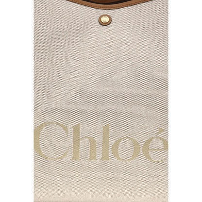 Chloé Beige Cotton Shoulder Bag - HBPS Beauty & Fashion