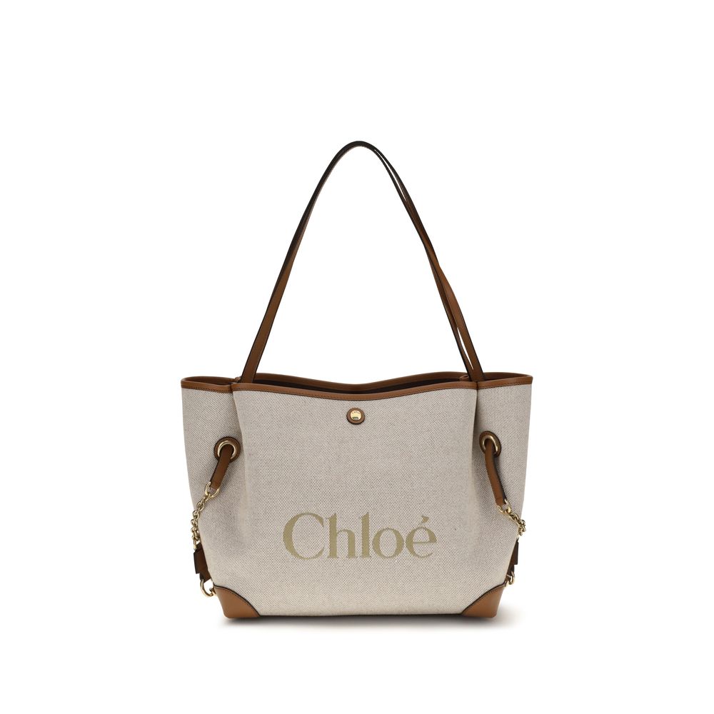 Chloé Beige Cotton Shoulder Bag - HBPS Beauty & Fashion