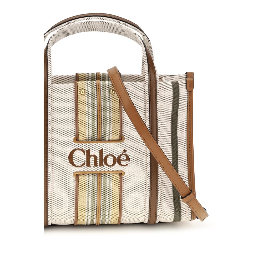 Chloé Beige Cotton Shoulder Bag - HBPS Beauty & Fashion