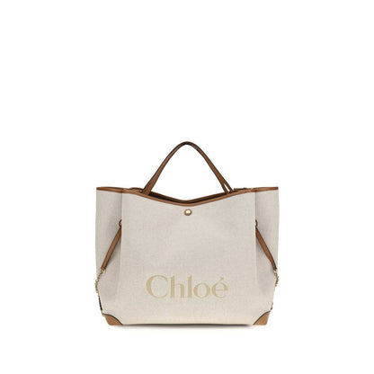 Chloé Beige Cotton Shoulder Bag - HBPS Beauty & Fashion