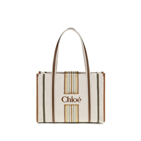Chloé Beige Cotton Shoulder Bag - HBPS Beauty & Fashion