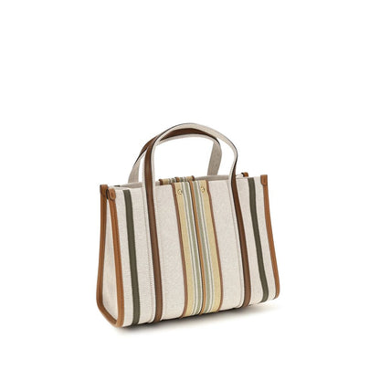 Chloé Beige Cotton Shoulder Bag - HBPS Beauty & Fashion