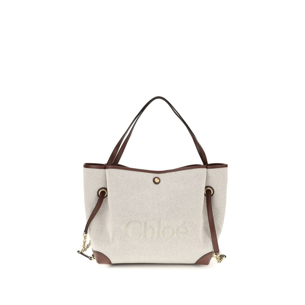 Chloé Beige Cotton Shoulder Bag - HBPS Beauty & Fashion