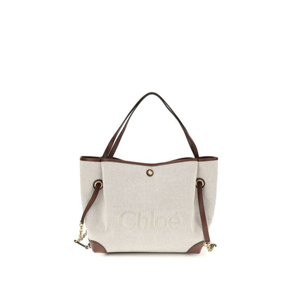Chloé Beige Cotton Shoulder Bag - HBPS Beauty & Fashion