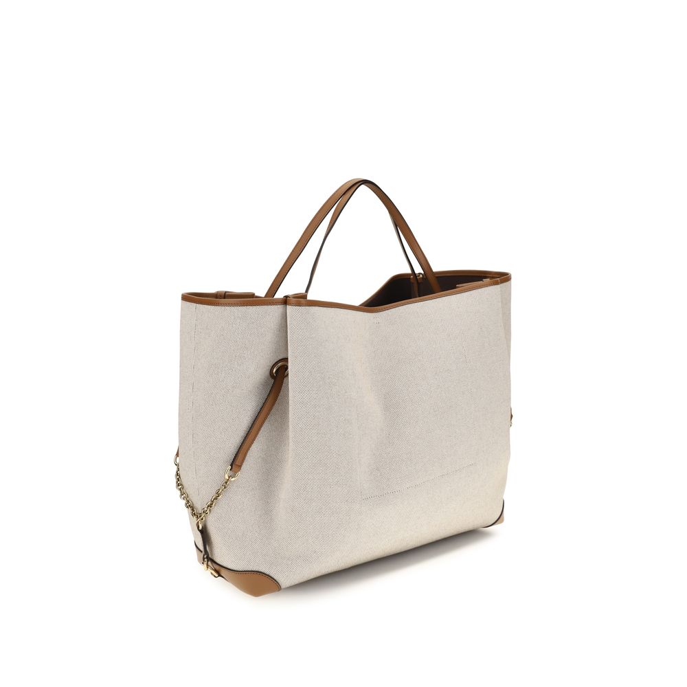 Chloé Beige Cotton Shoulder Bag - HBPS Beauty & Fashion