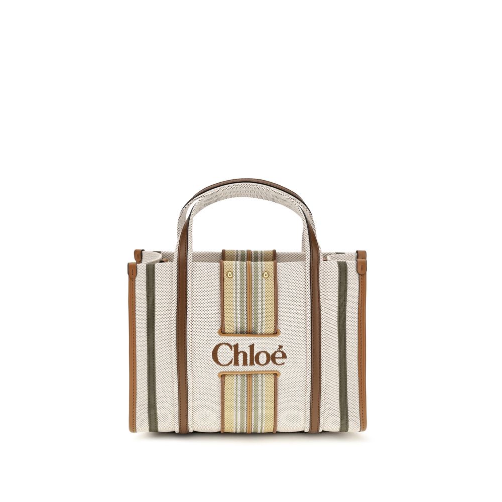 Chloé Beige Cotton Shoulder Bag - HBPS Beauty & Fashion