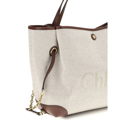 Chloé Beige Cotton Shoulder Bag - HBPS Beauty & Fashion
