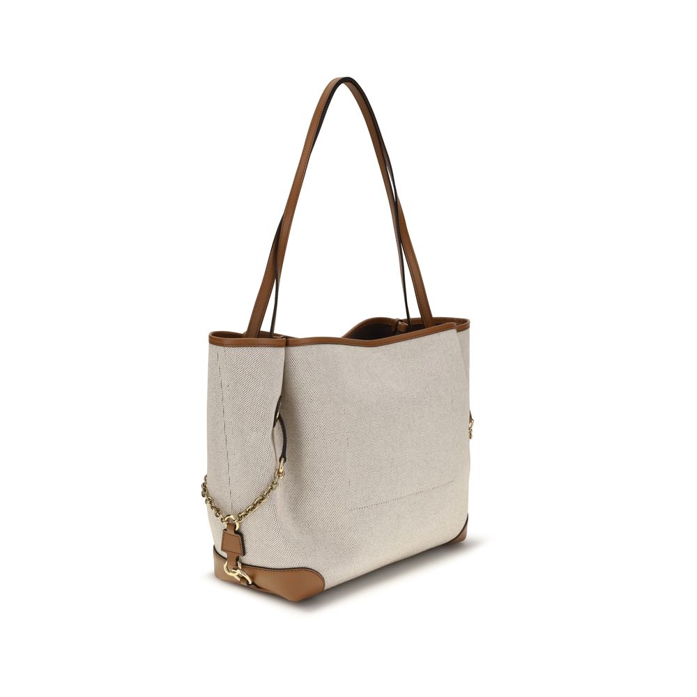 Chloé Beige Cotton Shoulder Bag - HBPS Beauty & Fashion