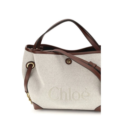 Chloé Beige Fabric Shoulder Bag - HBPS Beauty & Fashion
