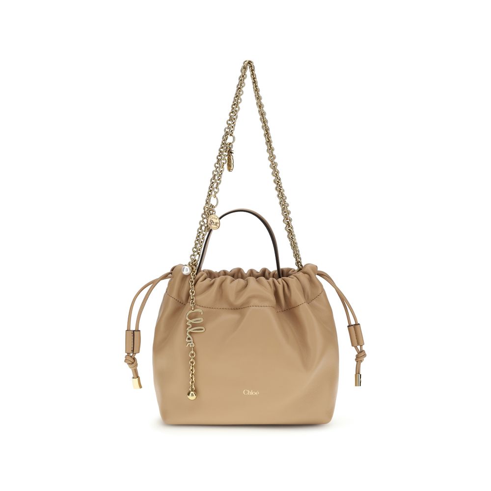 Chloé Beige Lamb Ovis Aries Shoulder Bag - HBPS Beauty & Fashion